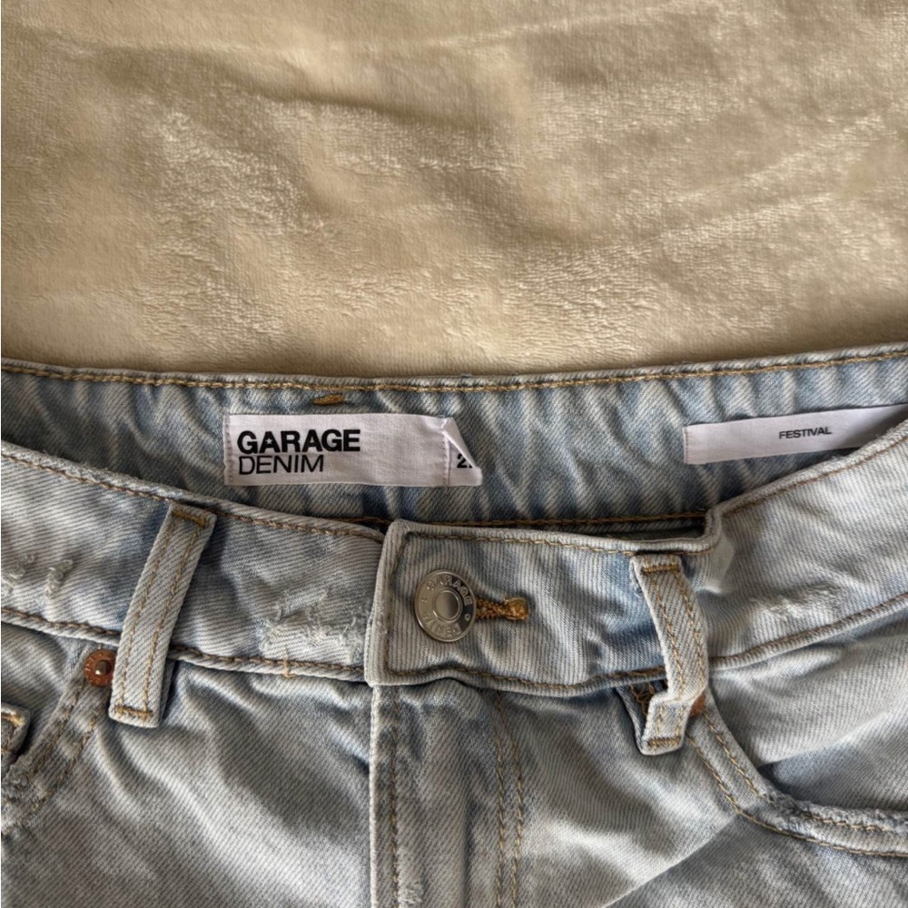 Garage Festival Jean Shorts - Picture 5 of 5